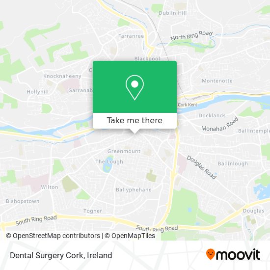 Dental Surgery Cork map