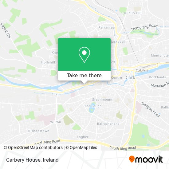 Carbery House map