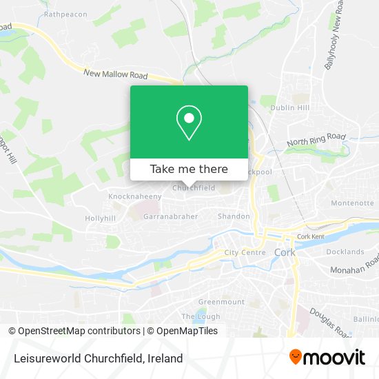 Leisureworld Churchfield map