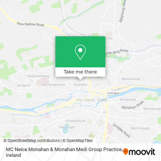 MC Neice Monahan & Monahan Medi Group Practice map