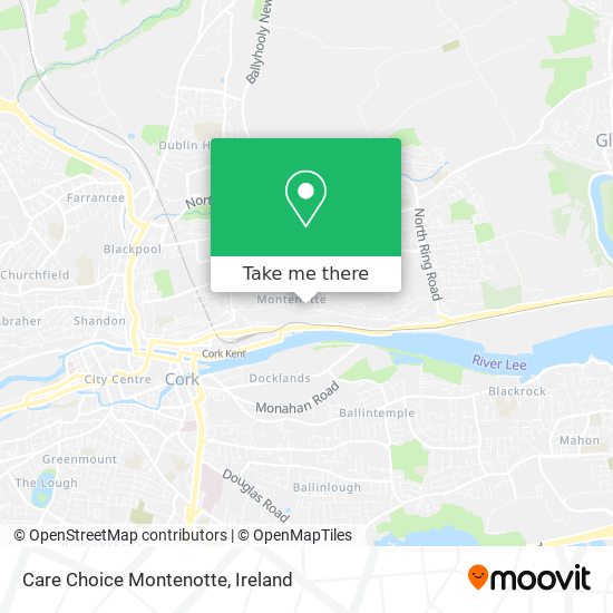 Care Choice Montenotte map