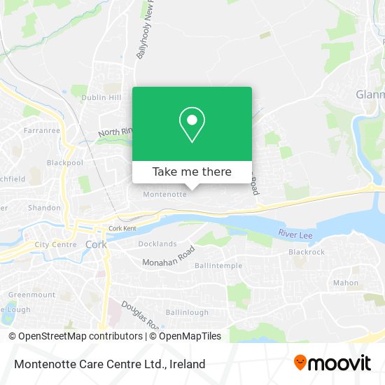 Montenotte Care Centre Ltd. map