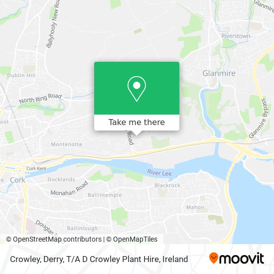 Crowley, Derry, T / A D Crowley Plant Hire map