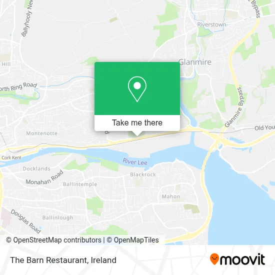 The Barn Restaurant map