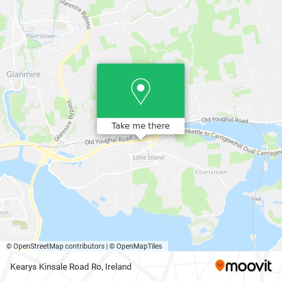 Kearys Kinsale Road Ro map