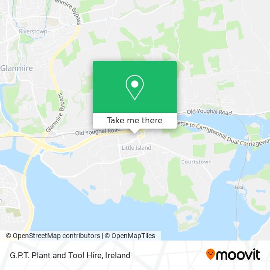 G.P.T. Plant and Tool Hire map
