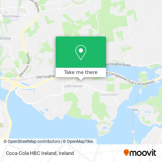 Coca-Cola HBC Ireland map