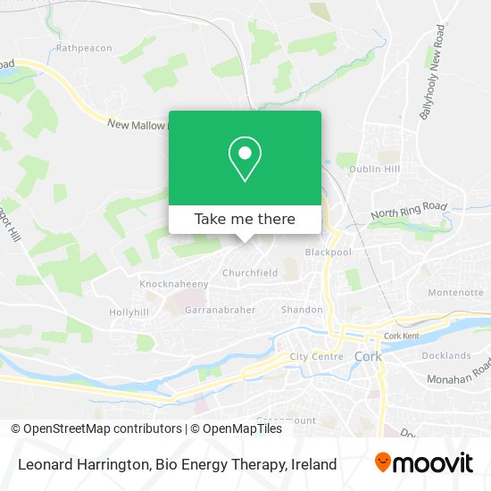 Leonard Harrington, Bio Energy Therapy map