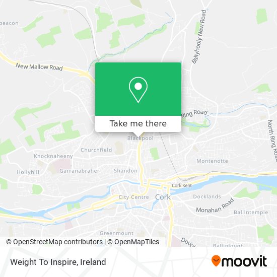 Weight To Inspire map