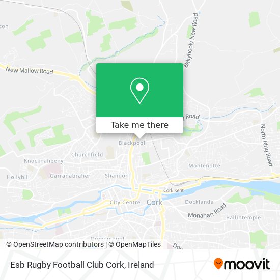 Esb Rugby Football Club Cork plan