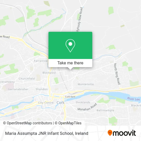 Maria Assumpta JNR Infant School map