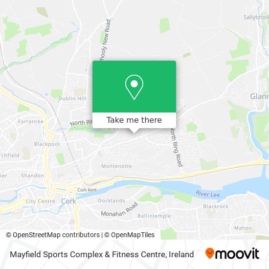 Mayfield Sports Complex & Fitness Centre map