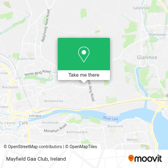 Mayfield Gaa Club map
