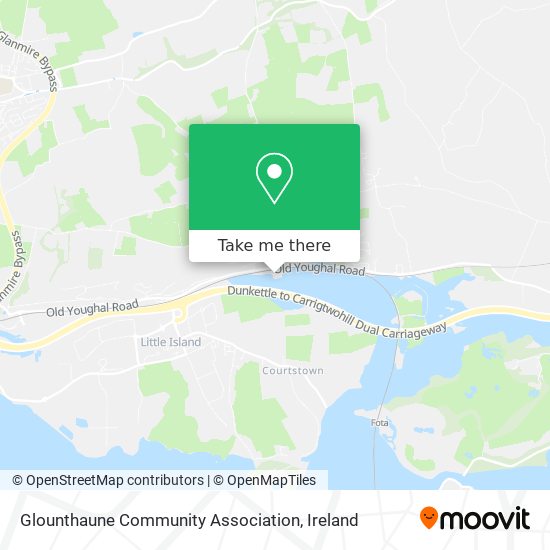 Glounthaune Community Association map