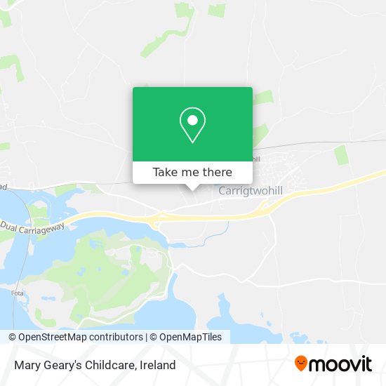 Mary Geary's Childcare map