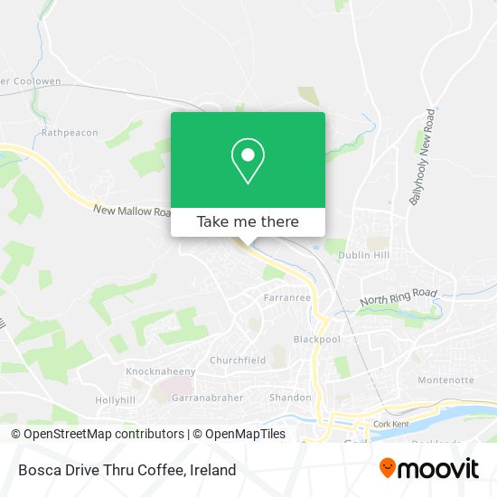 Bosca Drive Thru Coffee map