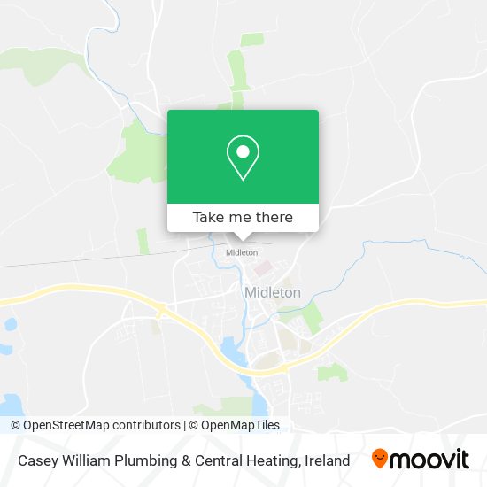 Casey William Plumbing & Central Heating map