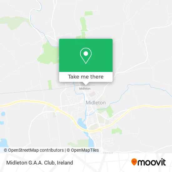 Midleton G.A.A. Club map