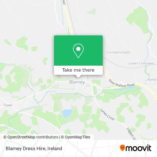 Blarney Dress Hire plan