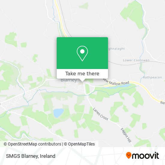 SMGS Blarney map