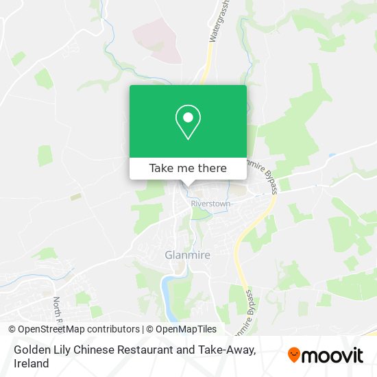 Golden Lily Chinese Restaurant and Take-Away map