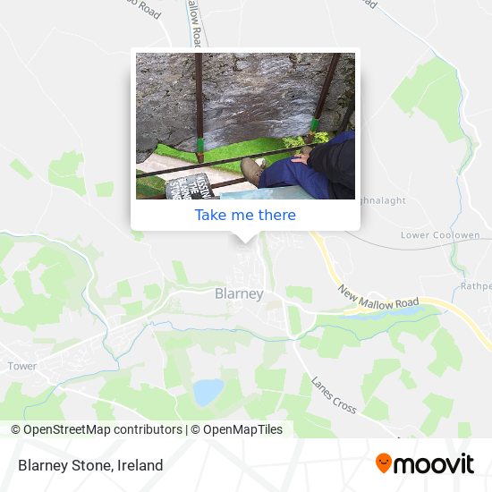 Blarney Stone map