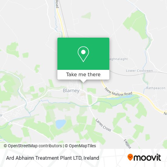 Ard Abhainn Treatment Plant LTD map