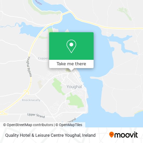 Quality Hotel & Leisure Centre Youghal map