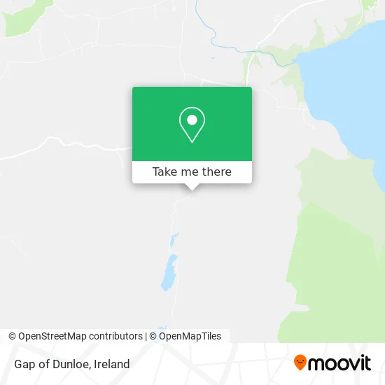 Gap of Dunloe map