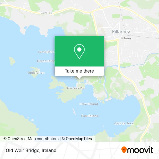 Old Weir Bridge map