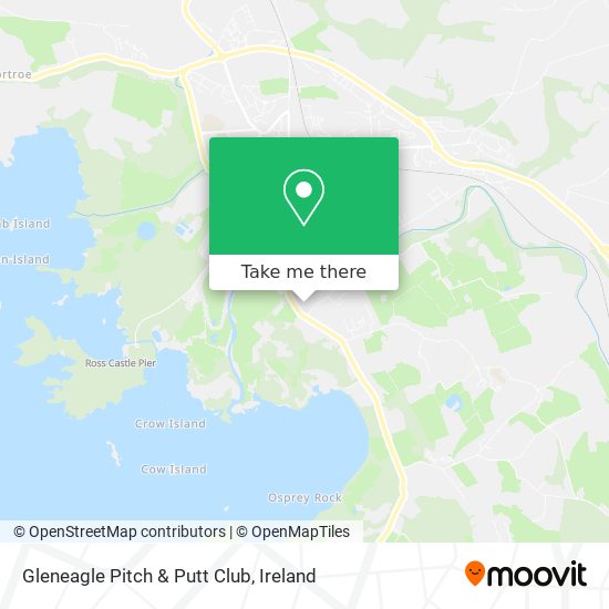 Gleneagle Pitch & Putt Club map