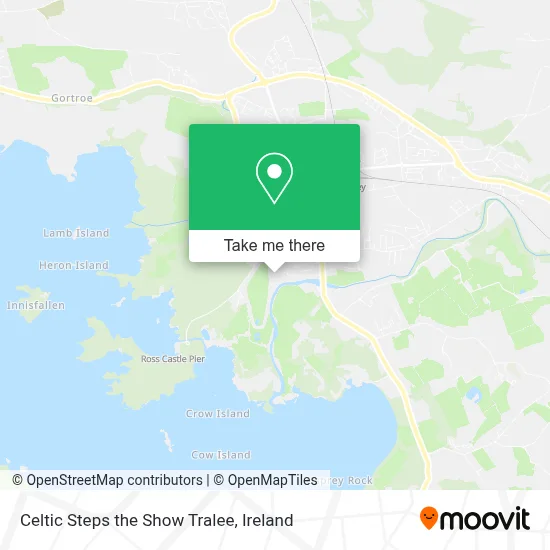Celtic Steps the Show Tralee map