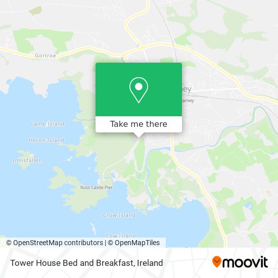 Tower House Bed and Breakfast plan