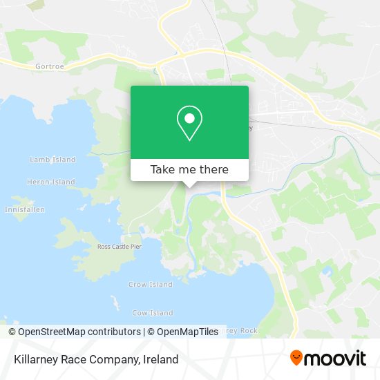 Killarney Race Company map