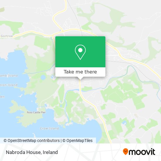 Nabroda House map