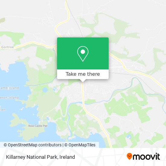 Killarney National Park map