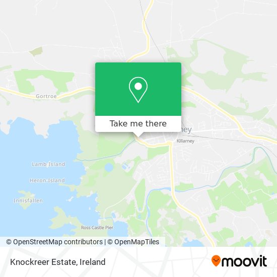 Knockreer Estate map