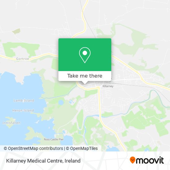 Killarney Medical Centre map