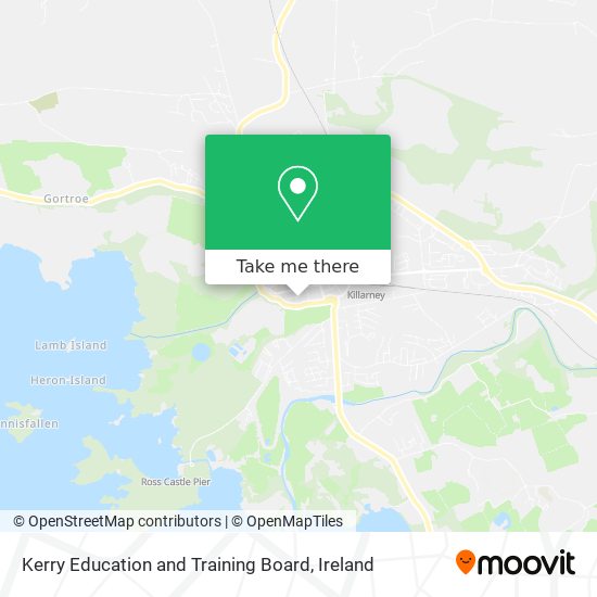 Kerry Education and Training Board map