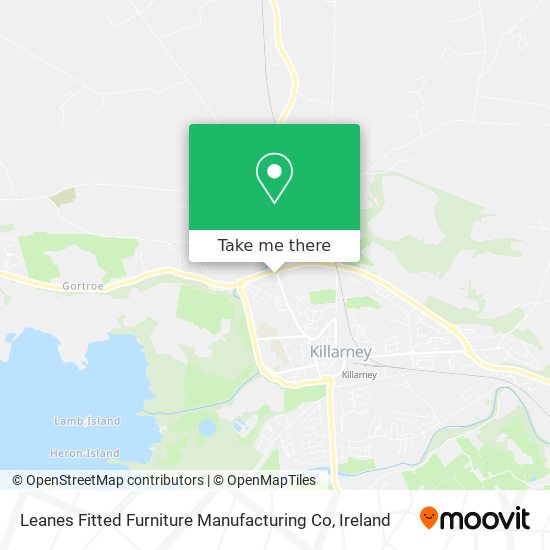 Leanes Fitted Furniture Manufacturing Co map