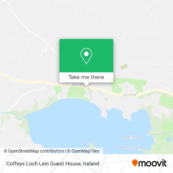 Coffeys Loch Lein Guest House plan