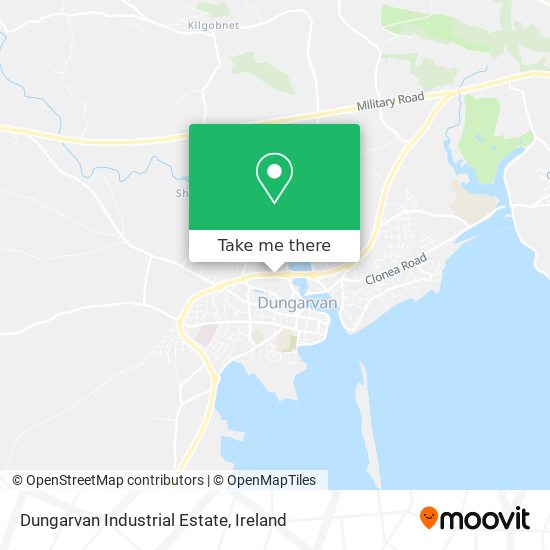 Dungarvan Industrial Estate map