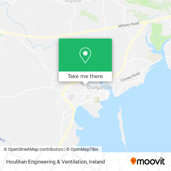 Houlihan Engineering & Ventilation map