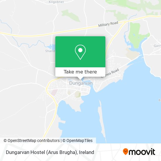 Dungarvan Hostel (Arus Brugha) map