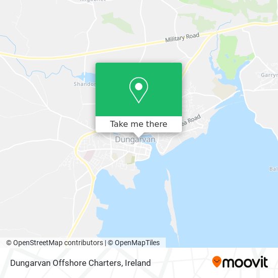 Dungarvan Offshore Charters map