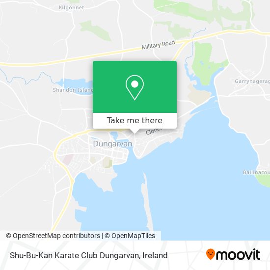 Shu-Bu-Kan Karate Club Dungarvan map