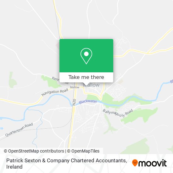 Patrick Sexton & Company Chartered Accountants map