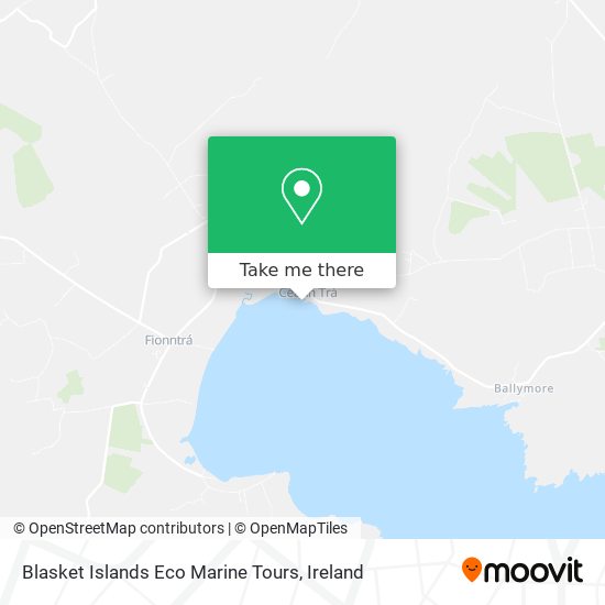 Blasket Islands Eco Marine Tours map
