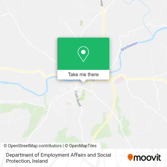 Department of Employment Affairs and Social Protection map