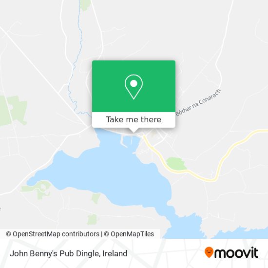 John Benny's Pub Dingle plan